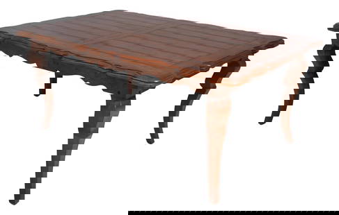 Century Furniture Country French Dining Table with 2 Leaves 72w x 44d x 30.5h: Century Furniture Country French Dining Table with 2 Leaves 72w x 44d x 30.5h This exquisite Country French Dining Table from Century Furniture showcases the charm of French country style with its fac
