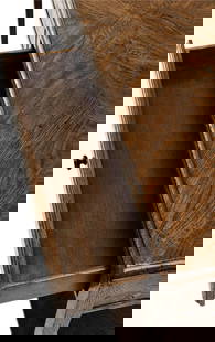 Theodore Alexander Nova Console Table Dusk Finish Rustic Oak 34H x 56.5W x 16D: Theodore Alexander Nova Console Table Dusk Finish Rustic Oak 34H x 56.5W x 16D Introducing the Nova Console Table, showcasing a stylish rustic oak finish that complements any decor. This rectangular d