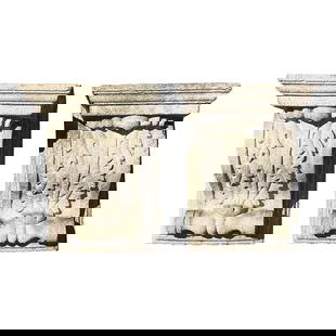 Vintage Regency Concrete Corbels Pair Architectural Decor: Vintage Regency Concrete Corbels Pair Architectural Decor Enhance your home or garden with this striking pair of Vintage Regency Cast Concrete Corbels. These beautifully crafted corbels feature intric