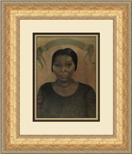 Frida Kahlo Portrait of Eva Frederick Custom Framed Print 19 x 17: Frida Kahlo Portrait of Eva Frederick Custom Framed Print 19 x 17 This exquisite custom framed print features the striking 'Portrait of Eva Frederick' by renowned artist Frida Kahlo. Measuring 19 in.