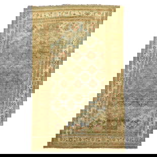 Vintage Persian Malayer Hand-Woven Wool Rug 7'10 x 12'9 Bakshaish Style: Vintage Persian Malayer Hand-Woven Wool Rug 7'10 x 12'9 Bakshaish Style Enhance your living space with this exquisite Persian Malayer rug, a stunning piece from the early 20th century. Hand-woven from