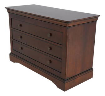 Grange Cherry Wood French Empire Dresser 46.5 x 20.5 x 31: Grange Cherry Wood French Empire Dresser 46.5 x 20.5 x 31 This exquisite Grange Cherry French Empire Dresser combines timeless elegance with practical functionality. Crafted approximately 40 years ago