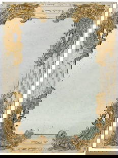 Provence Home Louis XVI Wall Mirror White Gold Vintage Style 53x39.4: Provence Home Louis XVI Wall Mirror White Gold Vintage Style 53x39.4 Enhance your home decor with this exquisite Traditional White & Gold Wall Mirror, designed in the elegant Louis XVI style. This pie