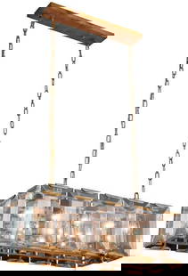 Elegant Lighting Monaco Crystal Chandelier 12H 13W 34D Gold Iron: Elegant Lighting Monaco Crystal Chandelier 12H 13W 34D Gold Iron Illuminate your space with the exquisite Radiant Crystal Chandelier from the Monaco Collection. This stunning bowl chandelier features