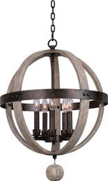 Harper 19-Inch Coastal Farmhouse Pendant