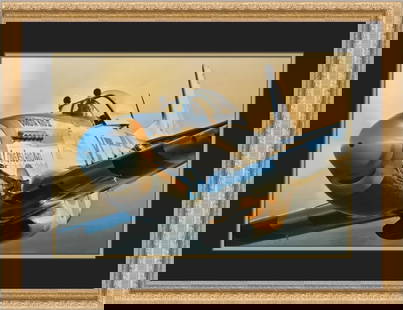 North American P-51D Mustang Custom Framed Print by Philip Makanna 17 x 23: North American P-51D Mustang Custom Framed Print by Philip Makanna 17 x 23 This stunning custom framed print features the North American P-51D-30NA Mustang, expertly captured by artist Philip Makanna.