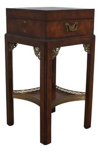 Theodore Alexander Althorp George III Mahogany Box with Brass Mounts: Theodore Alexander Althorp George III Mahogany Box with Brass Mounts Experience elegance with this Theodore Alexander Althorp George III Mahogany Box, a stunning piece from the Althorp Collection. Cra