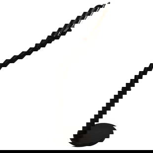 Lightolier Adjustable Gooseneck Desk Lamp Black 16x16x18: Lightolier Adjustable Gooseneck Desk Lamp Black 16x16x18 This Lightolier Gooseneck Desk Reading Lamp features an adjustable design that is perfect for both desk and reading use. It showcases a classic