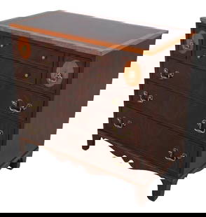 Henkel Harris Model 334 Mahogany Inlaid Server Chest 36 x 19 x 34: Henkel Harris Model 334 Mahogany Inlaid Server Chest 36 x 19 x 34 This Henkel Harris Model 334 Server Chest is a stunning piece crafted from solid mahogany, featuring intricate satinwood inlaid detail