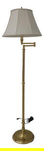 Virginia Metalcrafters Brass Serving Arm Floor Lamp Classic Design 20 Years Old: Virginia Metalcrafters Brass Serving Arm Floor Lamp Classic Design 20 Years Old This Virginia Metalcrafters Brass Serving Arm Floor Lamp features high-quality construction with solid brass hardware, s