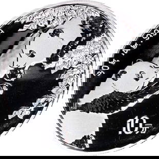 2023 China 10 Yuan Silver Panda Coin 30g BU Uncertified: 2023 China 10 Yuan Silver Panda Coin 30g BU Uncertified This 2023 China 10 Yuan Silver Panda coin features a stunning design and is made from 30 grams of silver. It is classified as Uncirculated and i