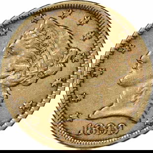 1899 $5 Gold Liberty Head Coin by Christian Gobrecht: 1899 $5 Gold Liberty Head Coin by Christian Gobrecht This 1899 $5 Gold Liberty Head coin is an exquisite piece of history, featuring the iconic design by Christian Gobrecht. Minted in Philadelphia, th