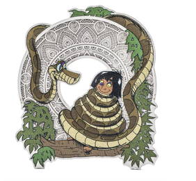 2025 Jungle Book Kaa $2 Silver Coin with Box and COA