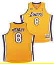 Kobe Bryant Signed Lakers Yellow Jersey 2000-01 Mitchell & Ness PSA Certified