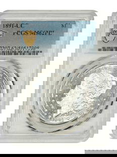 1891-CC Morgan Dollar $1 PCGS MS62PL Prooflike Uncirculated: 1891-CC Morgan Dollar $1 PCGS MS62PL Prooflike Uncirculated Presenting a stunning 1891-CC Morgan Dollar, graded MS62PL by PCGS. This uncirculated coin features a prooflike strike, making it a rare fin