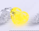 Loose Diamond - HEART 1.23ct Fancy Vivid Yellow VVS2