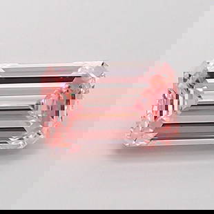 Loose Diamond - EMERALD 1.0ct Fancy Intense Pink VS1: Loose Diamond - EMERALD 1.0ct Fancy Intense Pink VS1 Source: This is a real non-mined Diamond that has been grown in a lab Shape: EMERALD Carats: 1.0 Color: Fancy Intense Pink Certification: IGI Video