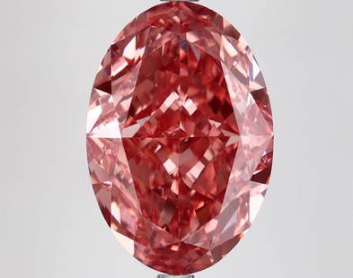 Loose Diamond - OVAL 6.72ct Fancy Vivid Pink VVS2: Loose Diamond - OVAL 6.72ct Fancy Vivid Pink VVS2 Source: This is a real non-mined Diamond that has been grown in a lab Shape: OVAL Carats: 6.72 Color: Fancy Vivid Pink Certification: IGI Video: