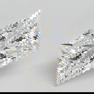 Loose Diamond - PRINCESS 2.29ct F VS1: Loose Diamond - PRINCESS 2.29ct F VS1 Source: This is a real non-mined Diamond that has been grown in a lab Shape: PRINCESS Carats: 2.29 Color: F Clarity: VS1 Certification: IGI Video: