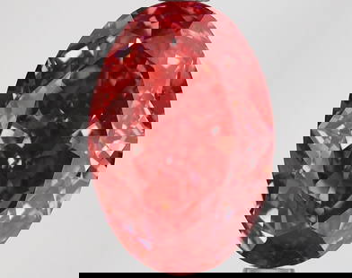 Loose Diamond - OVAL 3.53ct Fancy Vivid Pink VVS2: Loose Diamond - OVAL 3.53ct Fancy Vivid Pink VVS2 Source: This is a real non-mined Diamond that has been grown in a lab Shape: OVAL Carats: 3.53 Color: Fancy Vivid Pink Certification: IGI Video: