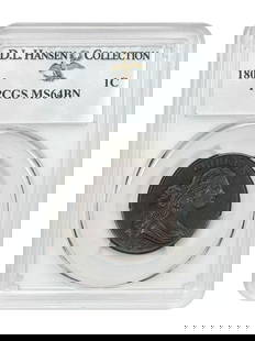 1802 Draped Bust Cent PCGS MS64BN Rare Uncirculated Coin: 1802 Draped Bust Cent PCGS MS64BN Rare Uncirculated Coin This stunning 1802 Draped Bust Cent is certified by PCGS with a grade of MS64BN, indicating its uncirculated condition and exceptional preserva