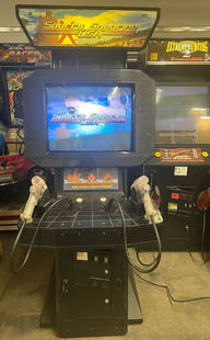 2003 Sammy Sports Shooting USA Arcade Machine Rare 2 Player Game: 2003 Sammy Sports Shooting USA Arcade Machine Rare 2 Player Game Experience the thrill of arcade gaming with the SPORTS SHOOTING USA Arcade Machine by SAMMY, released in 2003. This two-player arcade m
