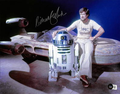 Richard Edlund Signed 11x14 Star Wars VFX Photo Beckett Authenticated: Richard Edlund Signed 11x14 Star Wars VFX Photo Beckett Authenticated This stunning 11x14 color photograph features the signature of Richard Edlund, a renowned visual effects artist who played a pivot