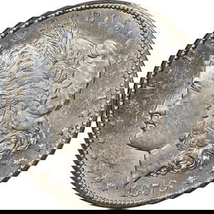 1878-CC Morgan Silver Dollar PCGS MS63 PL Blast White Coin: 1878-CC Morgan Silver Dollar PCGS MS63 PL Blast White Coin This stunning 1878-CC Morgan Silver Dollar is certified by PCGS and graded MS63 PL, indicating its uncirculated state and premium quality wit