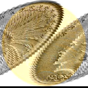 1908-S $10 Gold Indian Coin by Augustus Saint Gaudens Uncertified: 1908-S $10 Gold Indian Coin by Augustus Saint Gaudens Uncertified This 1908-S $10 Gold Indian coin features exquisite design by Augustus Saint Gaudens, showcasing a rich history with a mintage of only