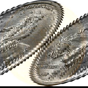 1925 Stone Mountain Commemorative Half Dollar PCGS MS65 Silver Coin: 1925 Stone Mountain Commemorative Half Dollar PCGS MS65 Silver Coin This 1925 Stone Mountain Commemorative Half Dollar is graded MS65 by PCGS, ensuring its high quality and excellent condition. Made o