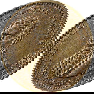 1852 Presidential Campaign Medal Franklin Pierce William R King: 1852 Presidential Campaign Medal Franklin Pierce William R King This historic 1852 Presidential Campaign Medal features the candidates Franklin Pierce and William R. King. Crafted from a composition o
