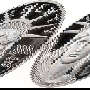 2006-W Platinum American Eagle $10 Coin PCGS PR70DCAM: 2006-W Platinum American Eagle $10 Coin PCGS PR70DCAM This stunning 2006-W Platinum American Eagle coin is graded PR70DCAM by PCGS, ensuring it meets the highest standards of quality and detail. Featu