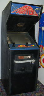 Classic 1992 AERO FIGHTER Arcade Machine by VIDEO SYSTEM CO: Classic 1992 AERO FIGHTER Arcade Machine by VIDEO SYSTEM CO Experience the thrill of the classic AERO FIGHTER ARCADE MACHINE from VIDEO SYSTEM CO, manufactured in 1992. This arcade machine is in excel