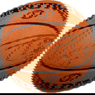 Tim Duncan Tony Parker Autographed Spalding Basketball PSA/DNA Spurs Collectible: Tim Duncan Tony Parker Autographed Spalding Basketball PSA/DNA Spurs Collectible This is a Spalding Basketball autographed by NBA legends Tim Duncan and Tony Parker, both of whom played for the San An