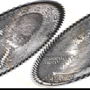 1934-D Washington Silver Quarter Choice BU Uncertified Coin: 1934-D Washington Silver Quarter Choice BU Uncertified Coin This 1934-D Washington Silver Quarter is an uncirculated coin featuring the classic Washington design. It is classified as Choice BU, indica