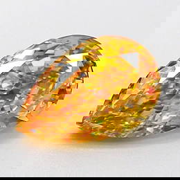 Loose Diamond - PEAR 1.49ct Fancy Yellowish Brown SI1