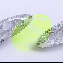 Loose Diamond - OVAL 1.46ct Fancy Vivid Green VVS1
