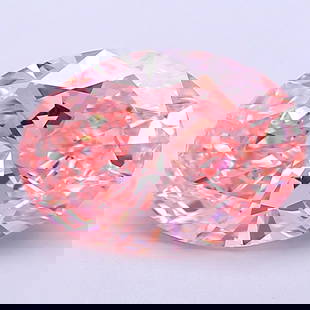 Loose Diamond - OVAL 3.02ct Fancy Vivid Pink VVS2: Loose Diamond - OVAL 3.02ct Fancy Vivid Pink VVS2 Source: This is a real non-mined Diamond that has been grown in a lab Shape: OVAL Carats: 3.02 Color: Fancy Vivid Pink Certification: IGI Video: