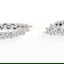 Platinum 2.50ct Round Cut Diamond Eternity Band Size 6.75