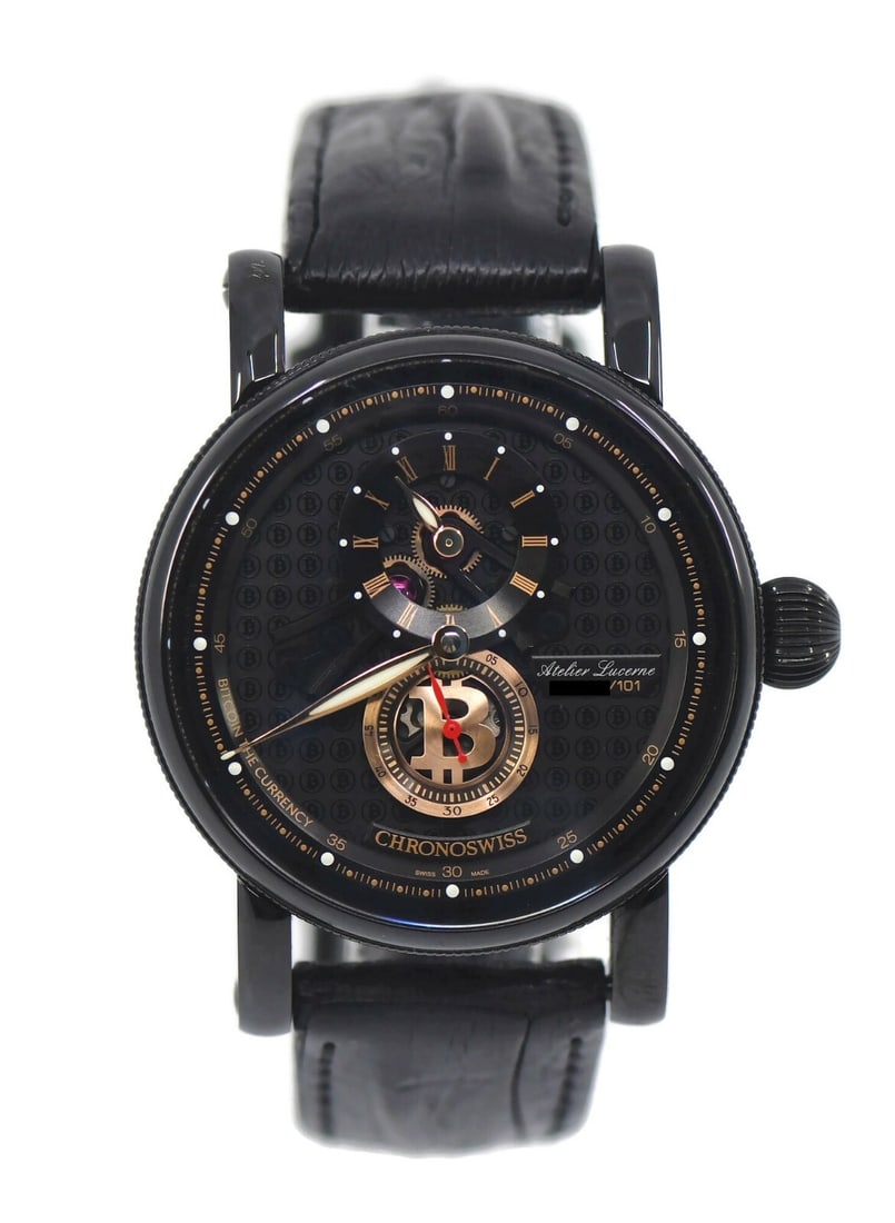 Chronoswiss Flying Regulator Watch CH8755 Stainless Steel 41mm with Papers: Chronoswiss Flying Regulator Watch CH8755 Stainless Steel 41mm with Papers Experience precision engineering with the Chronoswiss Flying Regulator Wristwatch, reference CH8755. This striking timepiece