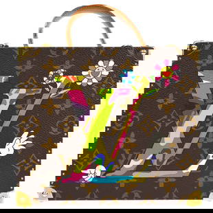Louis Vuitton Takashi Murakami Monogram Jewelry Box Handbag M92477: Louis Vuitton Takashi Murakami Monogram Jewelry Box Handbag M92477 This Louis Vuitton Takashi Murakami Jewelry Box Handbag combines functionality and style, featuring a distinctive Monogram pattern. T