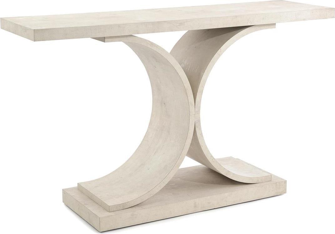 John-Richard Benevento Console Table Tiza Gesso Neo-Classical: John-Richard Benevento Console Table Tiza Gesso Neo-Classical Introducing the Stylish Benevento Console Table, a stunning piece that exemplifies the Neo-Classical Revival style. This elegant console t