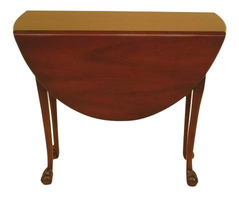 Kittinger CW-134 Colonial Williamsburg Mahogany Clawfoot Table 14" x 33.5" x 27": Kittinger CW-134 Colonial Williamsburg Mahogany Clawfoot Table 14" x 33.5" x 27" This exquisite Kittinger Colonial Williamsburg Clawfoot Table is a remarkable reproduction of a New England vintage pie