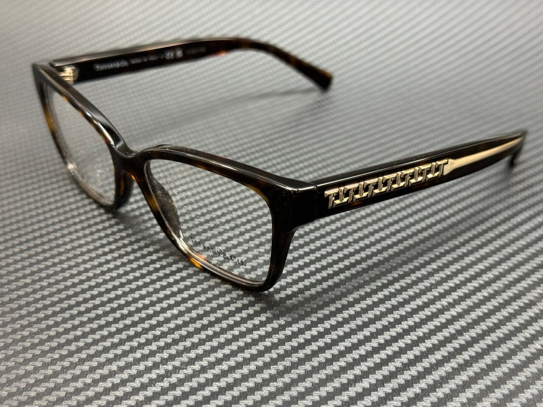Tiffany & Co. TF2249 8015 Brown Havana Women's Eyeglasses 54mm: Tiffany & Co. TF2249 8015 Brown Havana Women's Eyeglasses 54mm Elevate your eyewear collection with these Tiffany & Co. TF2249 8015 Brown Havana women's eyeglasses. Styled with a chic Brown Havana fra