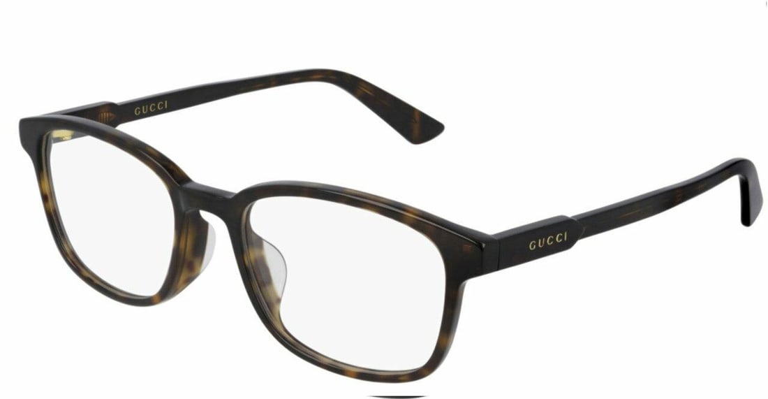 GUCCI GG0867OA 002 Havana Square Women's Eyeglasses with Authenticity: GUCCI GG0867OA 002 Havana Square Women's Eyeglasses with Authenticity Elevate your eyewear collection with these GUCCI GG0867OA 002 Havana Square Rectangle Women's Eyeglasses. Designed with a stylish 