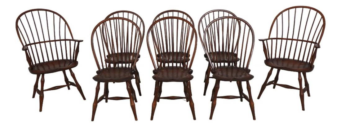Set Of Dr Dimes Windsor Chairs