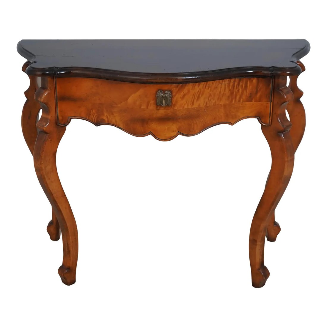 Baker Milling Road Italian Continental Console Table with Drawer: Baker Milling Road Italian Continental Console Table with Drawer This elegant console hall table from Baker Milling Road features a timeless Italian Continental design, exuding quality and craftsmansh