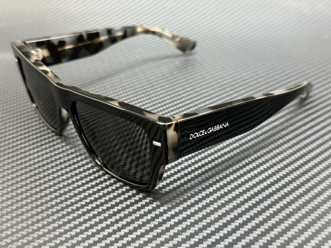 Dolce&Gabbana DG4451 340387 Havana Grey Men's Sunglasses with Dark Grey Lenses: Dolce&Gabbana DG4451 340387 Havana Grey Men's Sunglasses with Dark Grey Lenses Elevate your style with these Dolce&Gabbana DG4451 sunglasses, designed for a sophisticated look. Featuring a chic Havana