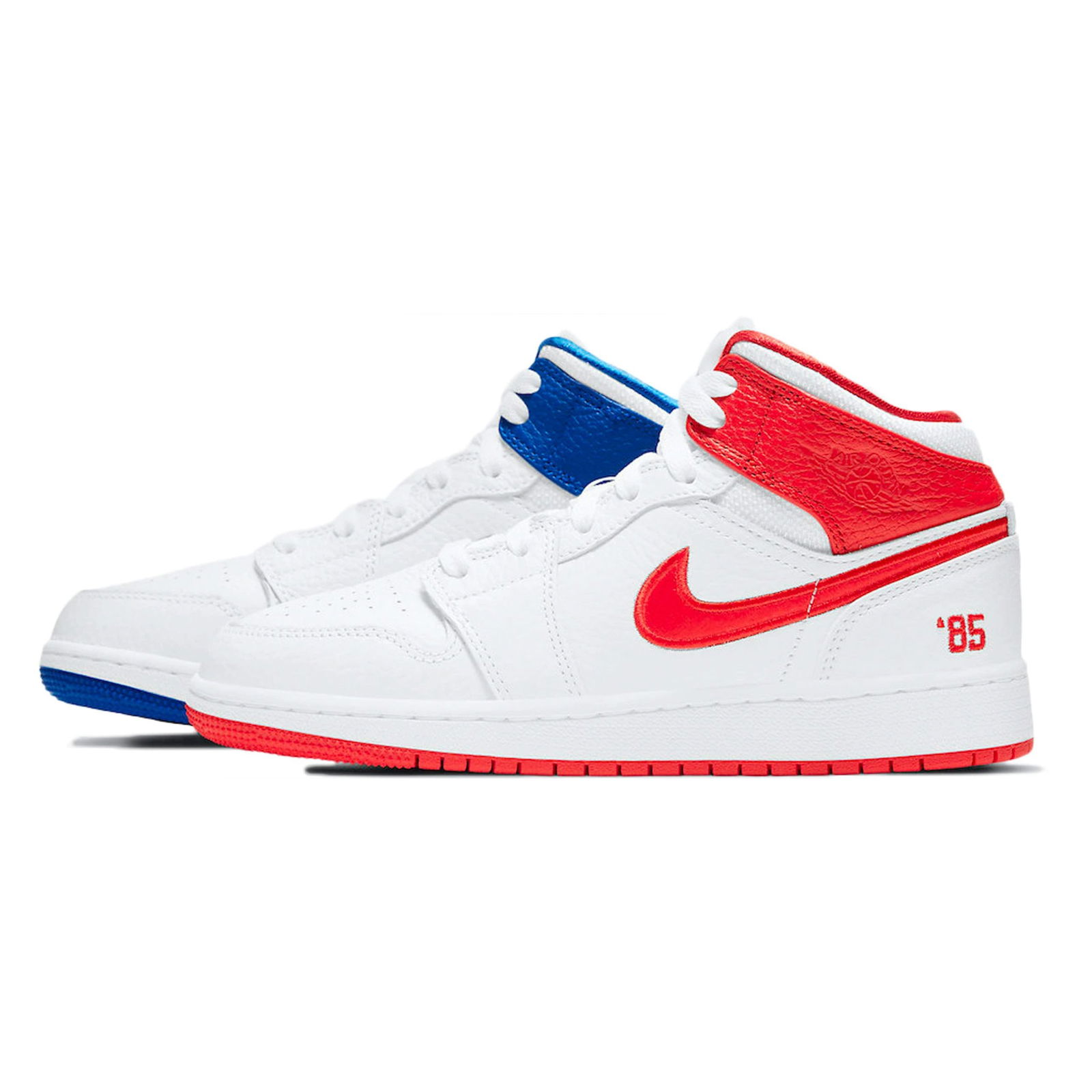 Authentic Jordan 1 Mid 85 GS Unisex Sneakers Size 4M 5.5W: Authentic Jordan 1 Mid 85 GS Unisex Sneakers Size 4M 5.5W Introducing the authentic Jordan 1 Mid 85 GS, a stylish and iconic sneaker designed for both comfort and performance. This pair is brand new a