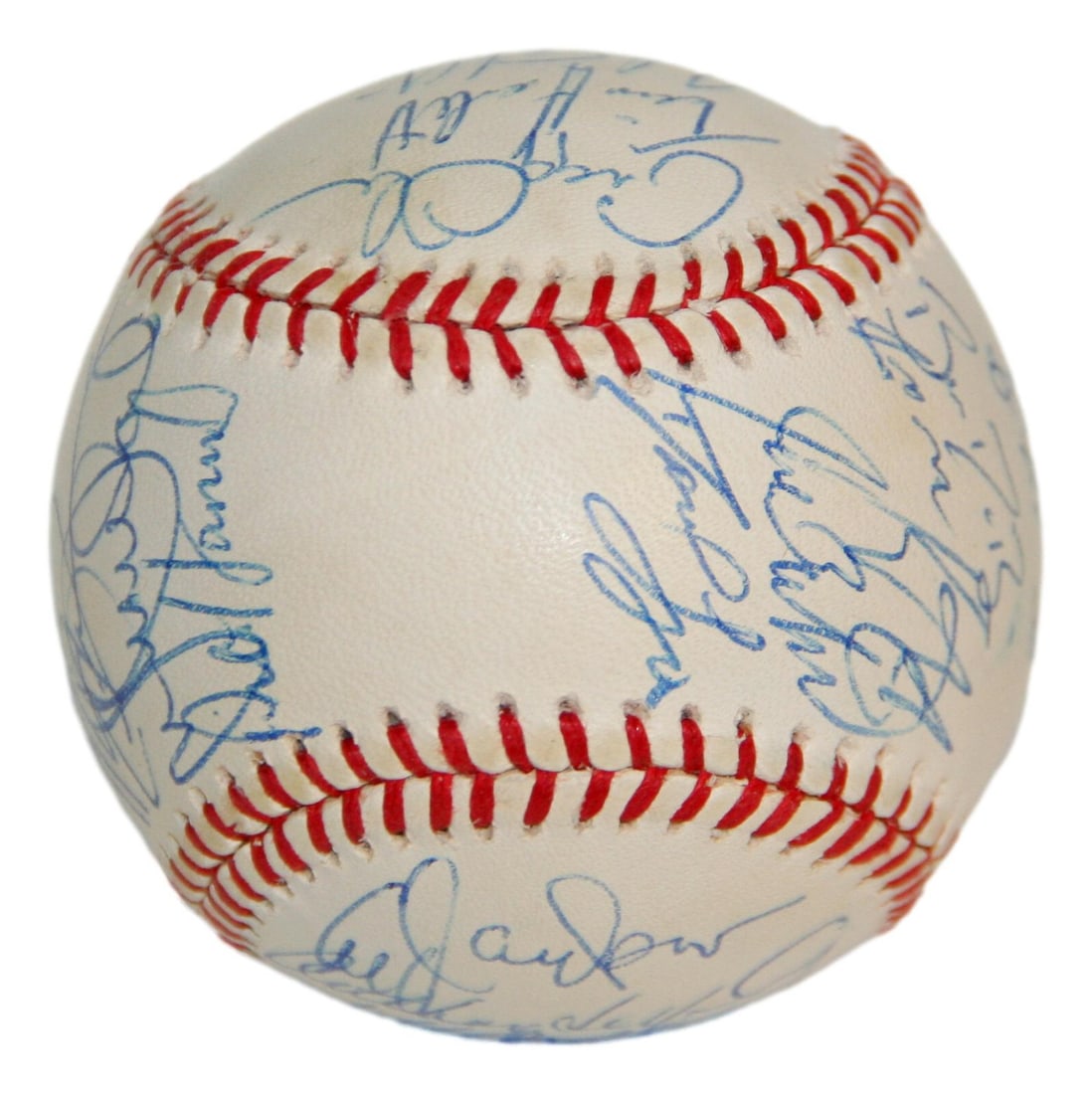 1990 Baltimore Orioles Signed Baseball with Cal Ripken Jr Curt Schilling Oates: 1990 Baltimore Orioles Signed Baseball with Cal Ripken Jr Curt Schilling Oates This authentic baseball is signed by over 30 members of the 1990 Baltimore Orioles, featuring prominent signatures such a